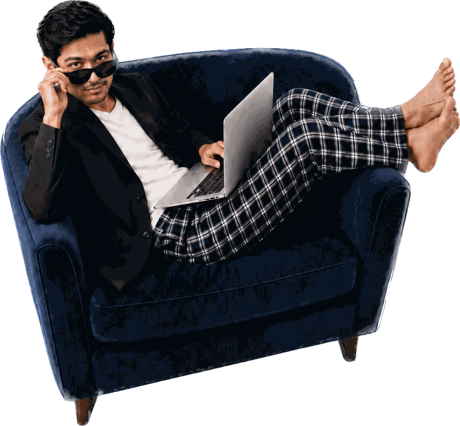 Running a hiring round from the sofa